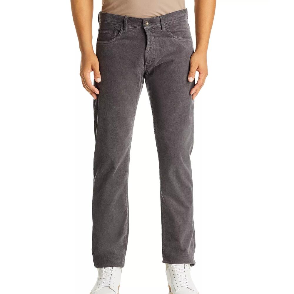 NWT The Men's Store Bloomingdale’s Slim Corduroy Jeans, Gray, Men’s 38W x 34L